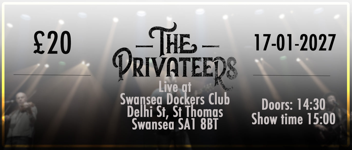 17 January 2027 - Swansea Dockers Club –