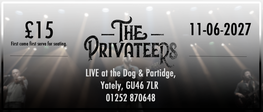 11 June 2027 – The Dog & Partridge, Yateley –